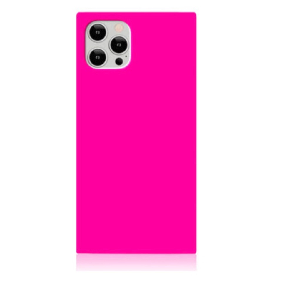 FLAUNT hot pink phone case